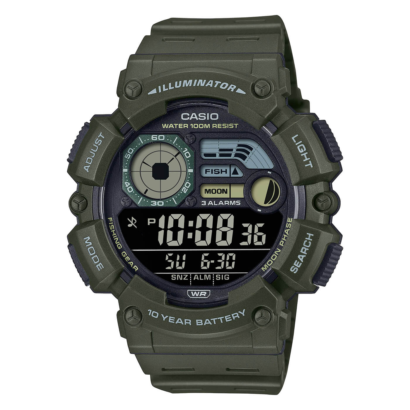 ĐỒNG HỒ NAM CASIO WS-1500H-3BVDF CHÍNH HÃNG